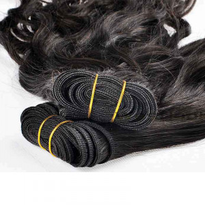 Extensiones de cortina, Cabello Rizado