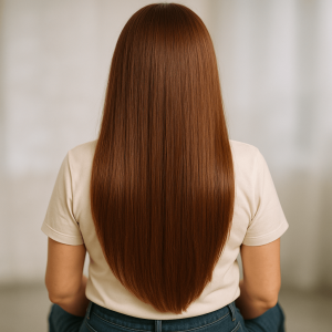 Extensiones con Queratina Lisa color 8