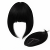Flequillo postizo cabello natural color Negro Intenso