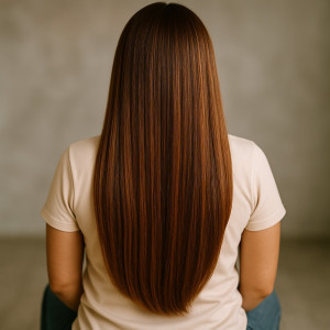 Extensiones de cabello con Clips color 4/30