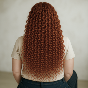 Extensiones de cortina, Cabello Rizado color 33