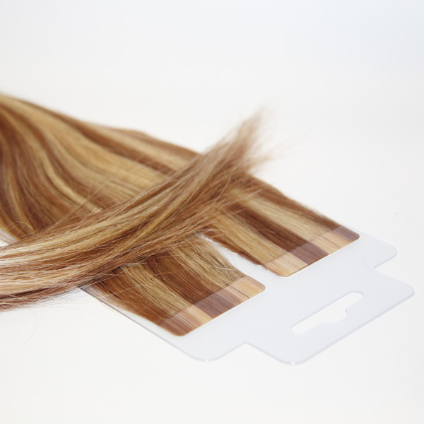 Extensiones Adhesivas de cabello 100% natural, La mejor Calidad Remy.