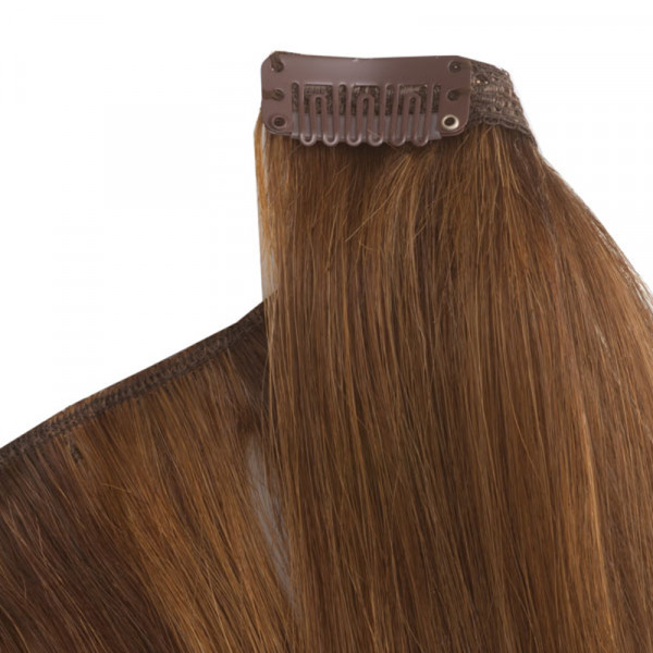 carrera Detener virtud Extensiones de clip en cabello natural | Extensiones de quita y pon