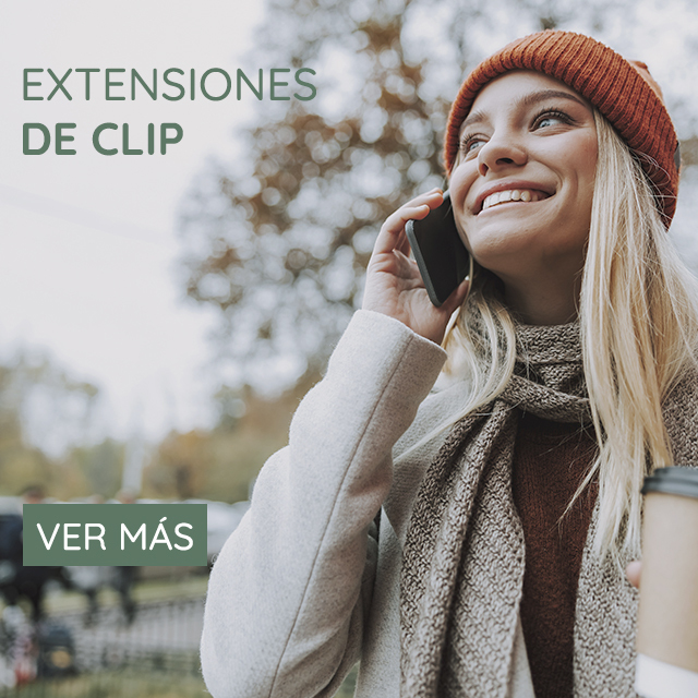 Extensiones de clip